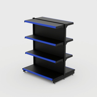 Gôndola de Centro Inicial 1,32m - Preto 